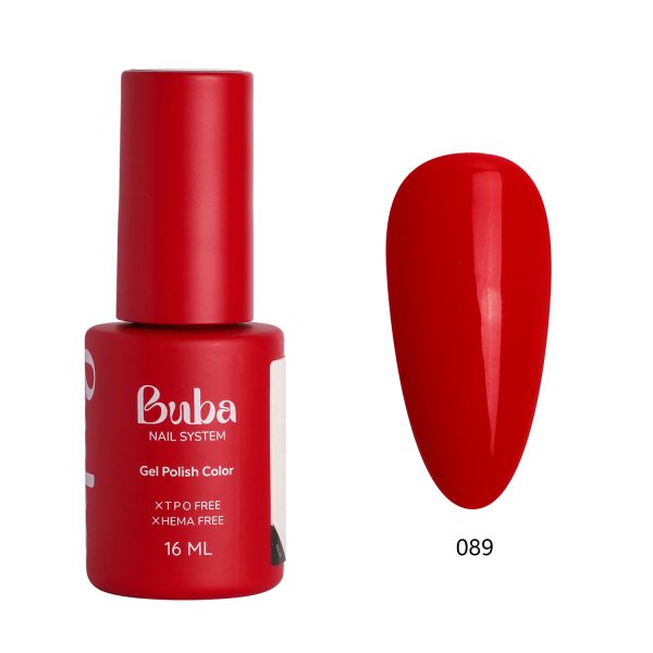 לק ג׳ל BUBA HEMA FREE גוון 089 16 מ״ל