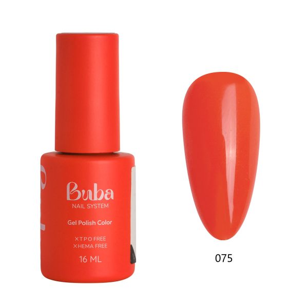 לק ג׳ל BUBA HEMA FREE גוון 075 16 מ״ל
