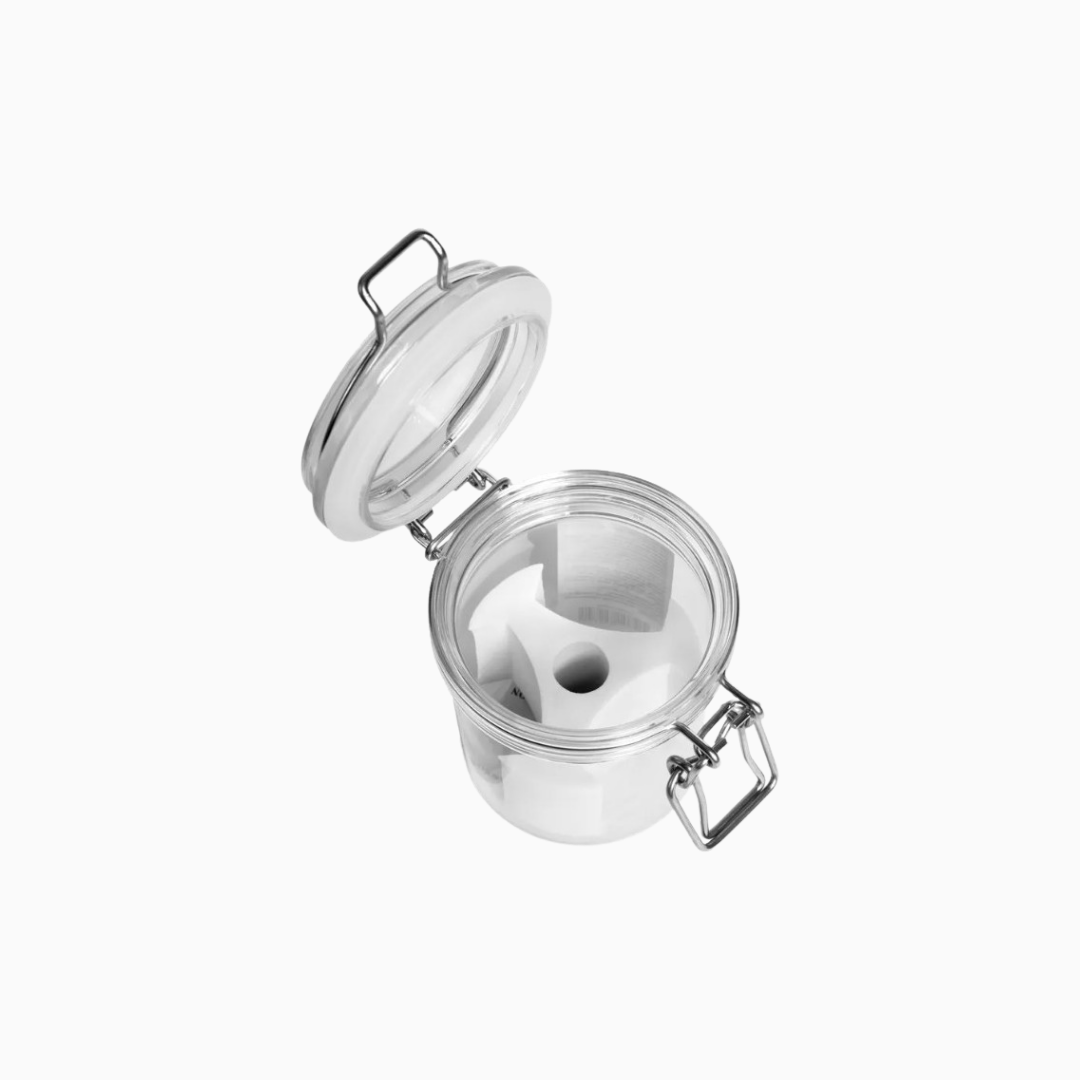 בוקס לאחסון דבק להלחמת ריסים