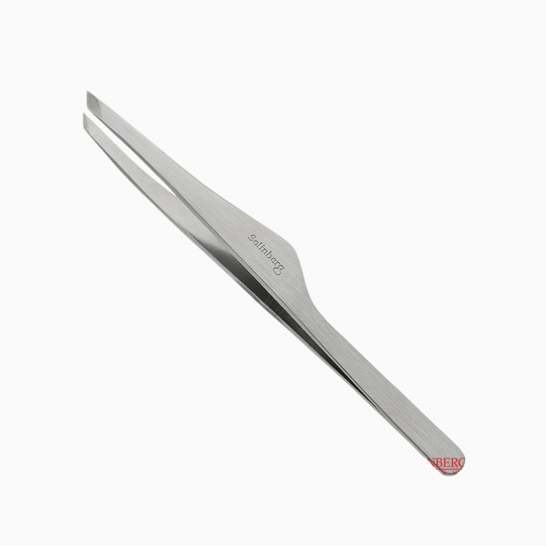 פינצטה מקצועית לגבות Solinberg HZ201z עם קצה אלכסוני