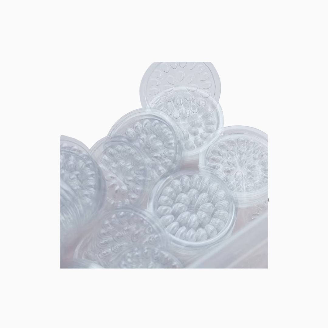 טבעת דבק להלחמת ריסים שקופה | יחי50