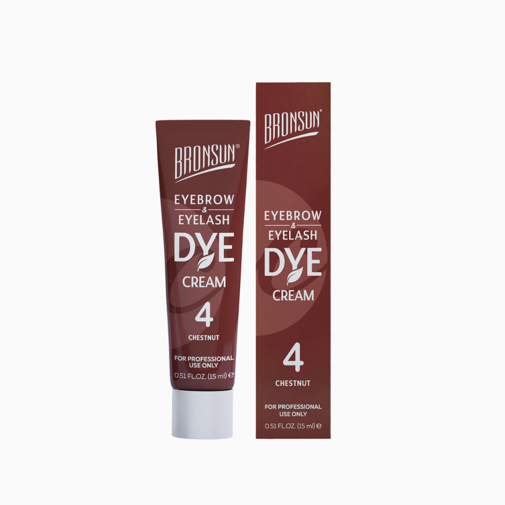 Крем-краска для бровей и ресниц | № 4 каштан