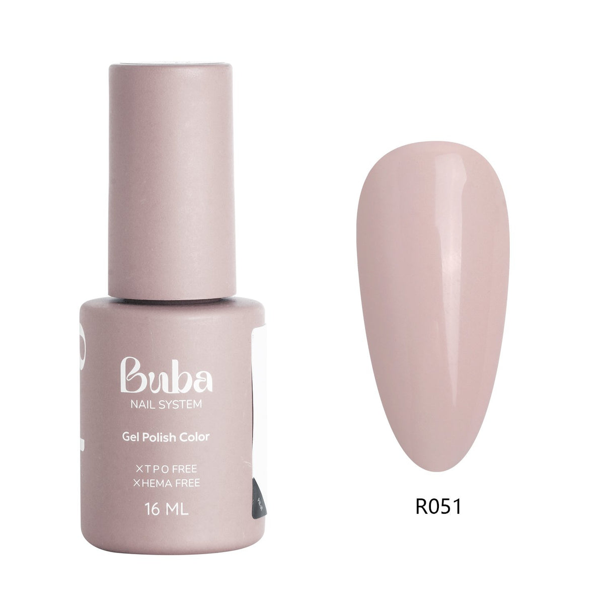 ראבר בייס בגוון בובה R051 Buba HEMA FREE