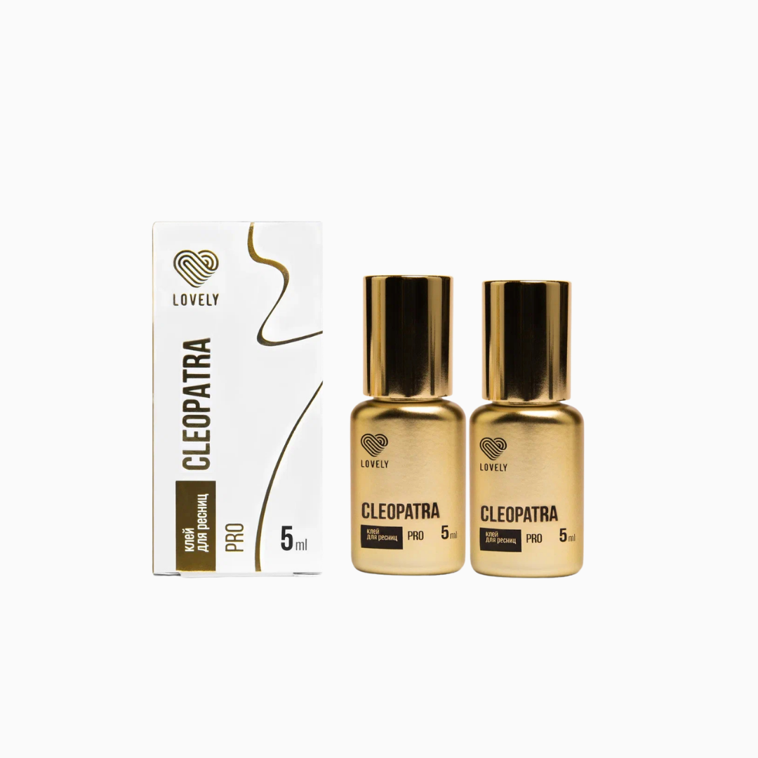 Cleopatra PRO | דבק להלחמת ריסים 5 מ״ל 2 יח׳