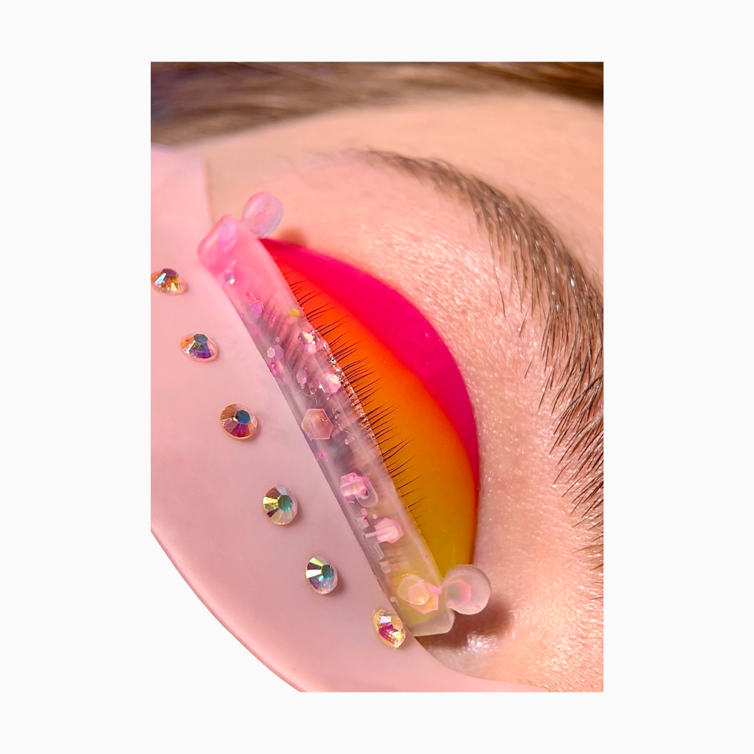 קומפנסטורים מסיליקון להרמת ריסים | צבע לבחירה