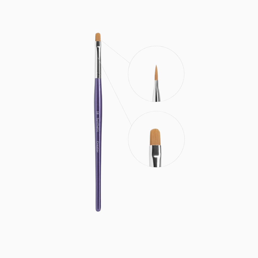 Кисть для бровей | Creator Synthetic № 18