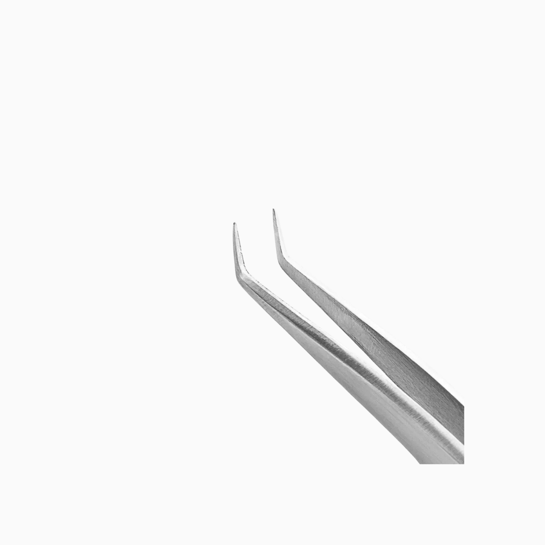 L-Shape Tweezer | פינצטת 5 מ״מ להלחמת ריסים