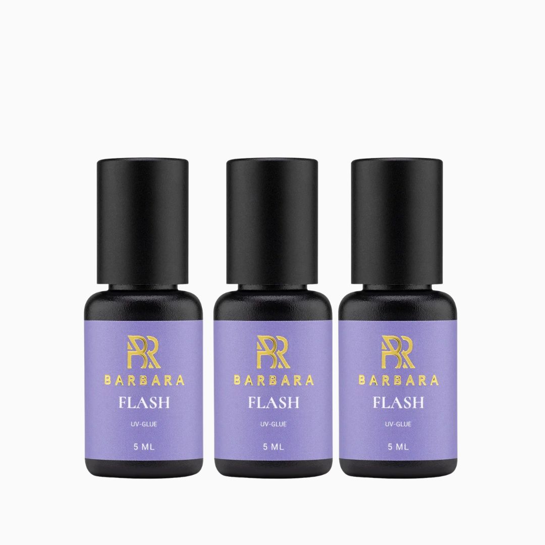 3 דבק להלחמת ריסים יהי | Flash UV מ״ל 5