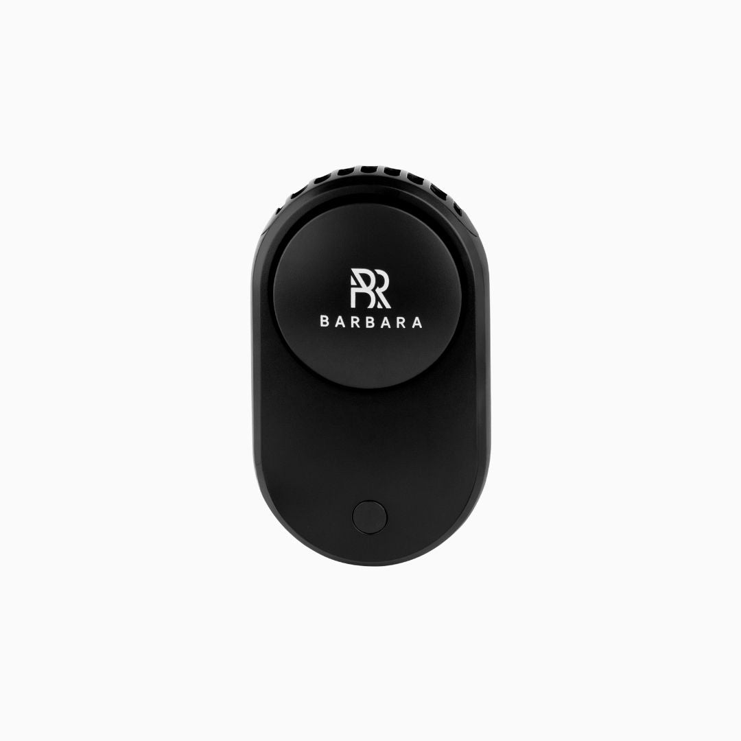 מיני מאוורר לריסים | שחור