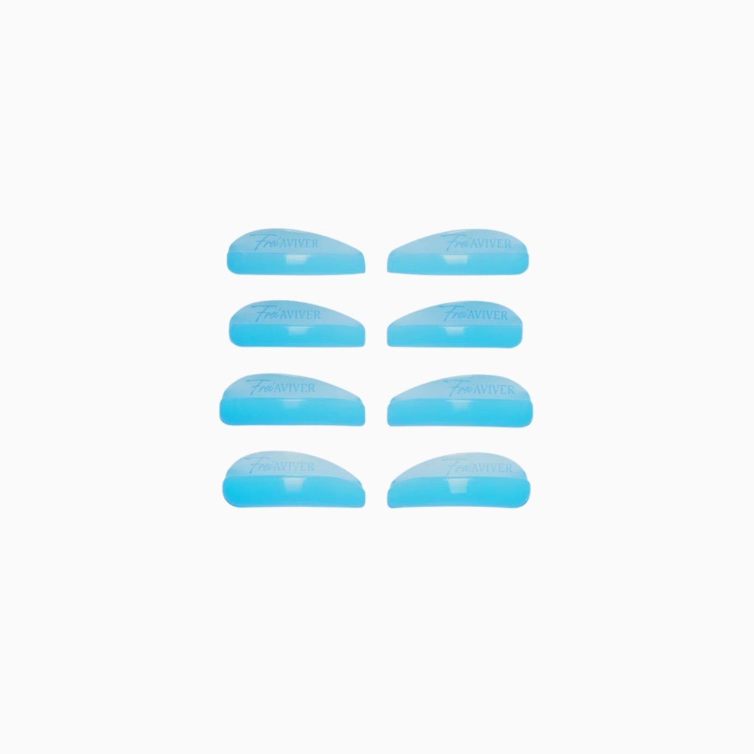 סט סיליקונים מבריקים להרמת ריסים | 4 זוגות