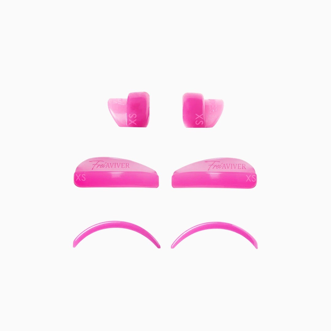 סט סיליקונים מבריקים להרמת ריסים | 4 זוגות