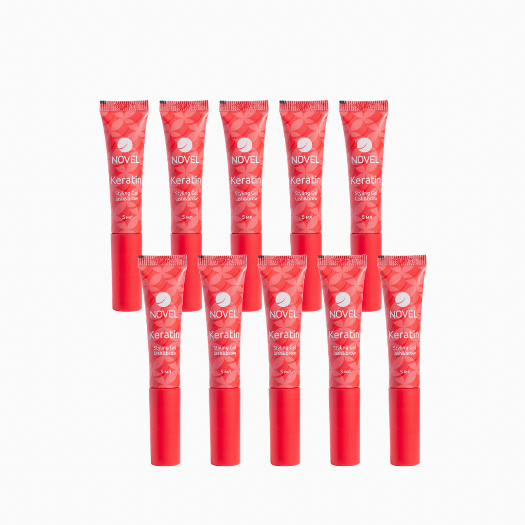 ג׳ל קרטין לעיצוב ריסים וגבות | 10 יח׳