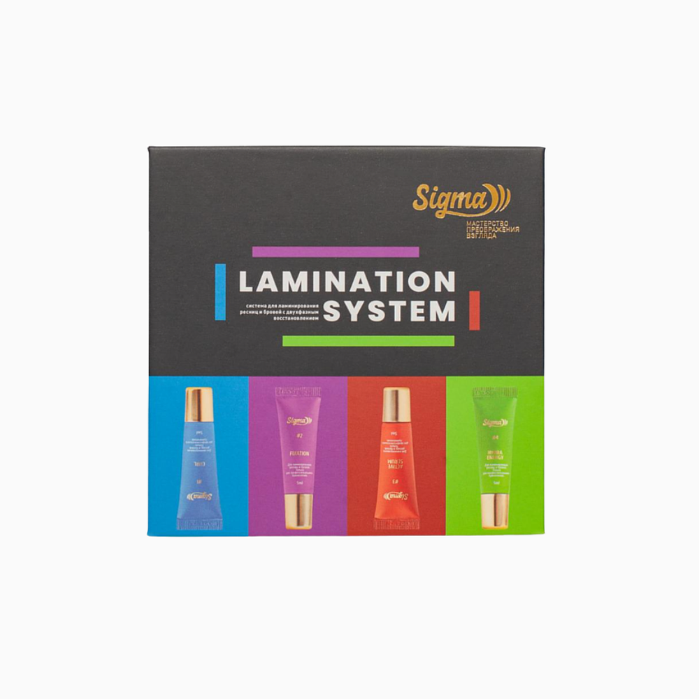ערכת Sigma Lamination System למינציית ריסים וגבות
