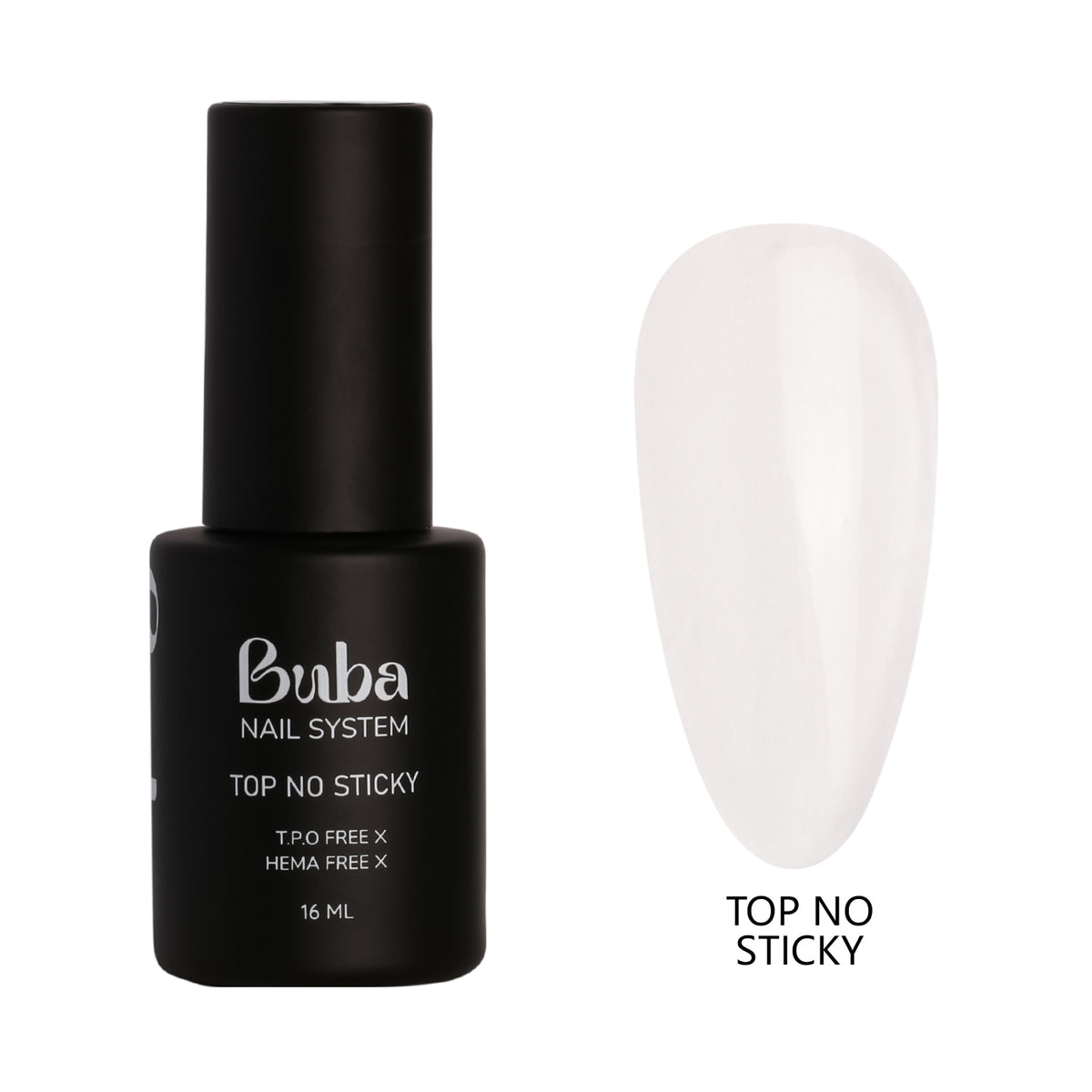 TOP NO STICKY BUBA | طبقة علوية بدون طبقة لزجة 16 مل