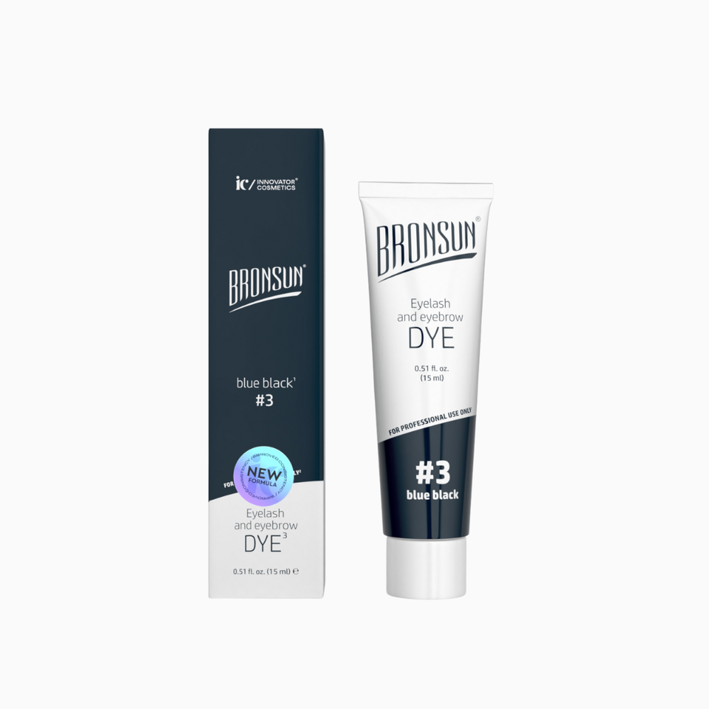 Гель-краска для бровей и ресниц | № 3 черно-синий