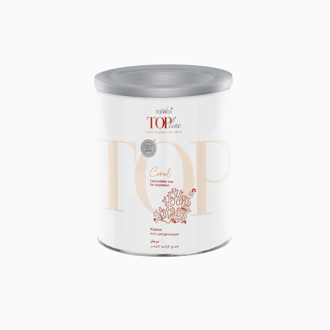 שעווה חמה היברידית קורל Top Line להסרת שיער מקצועית