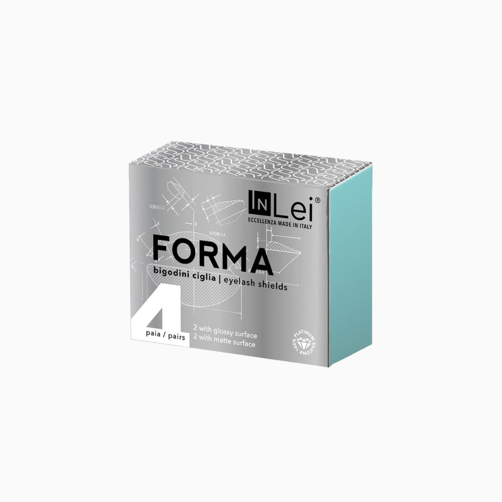 InLei FORMA שילדים מסיליקון פלטינה להרמת ריסים משטח מבריק ומט