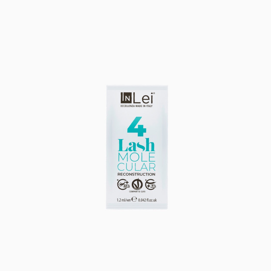 InLei® Lash Molecular 4 – חומר שיקום לשלב הסופי בהרמת ריסים