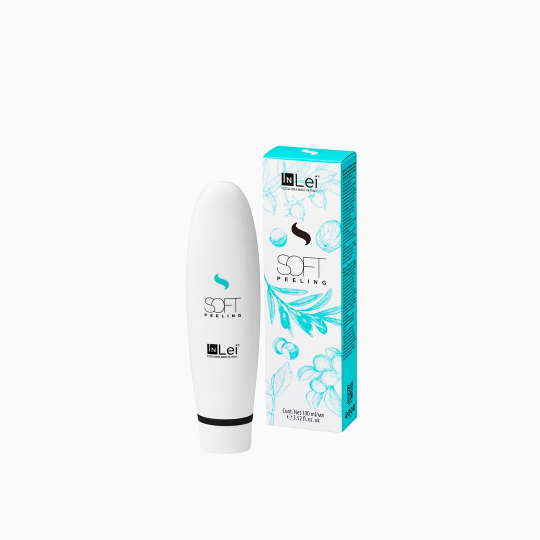 InLei Soft Peeling – פילינג עדין לניקוי והכנת עור הגבות לפני טיפולים מקצועיים