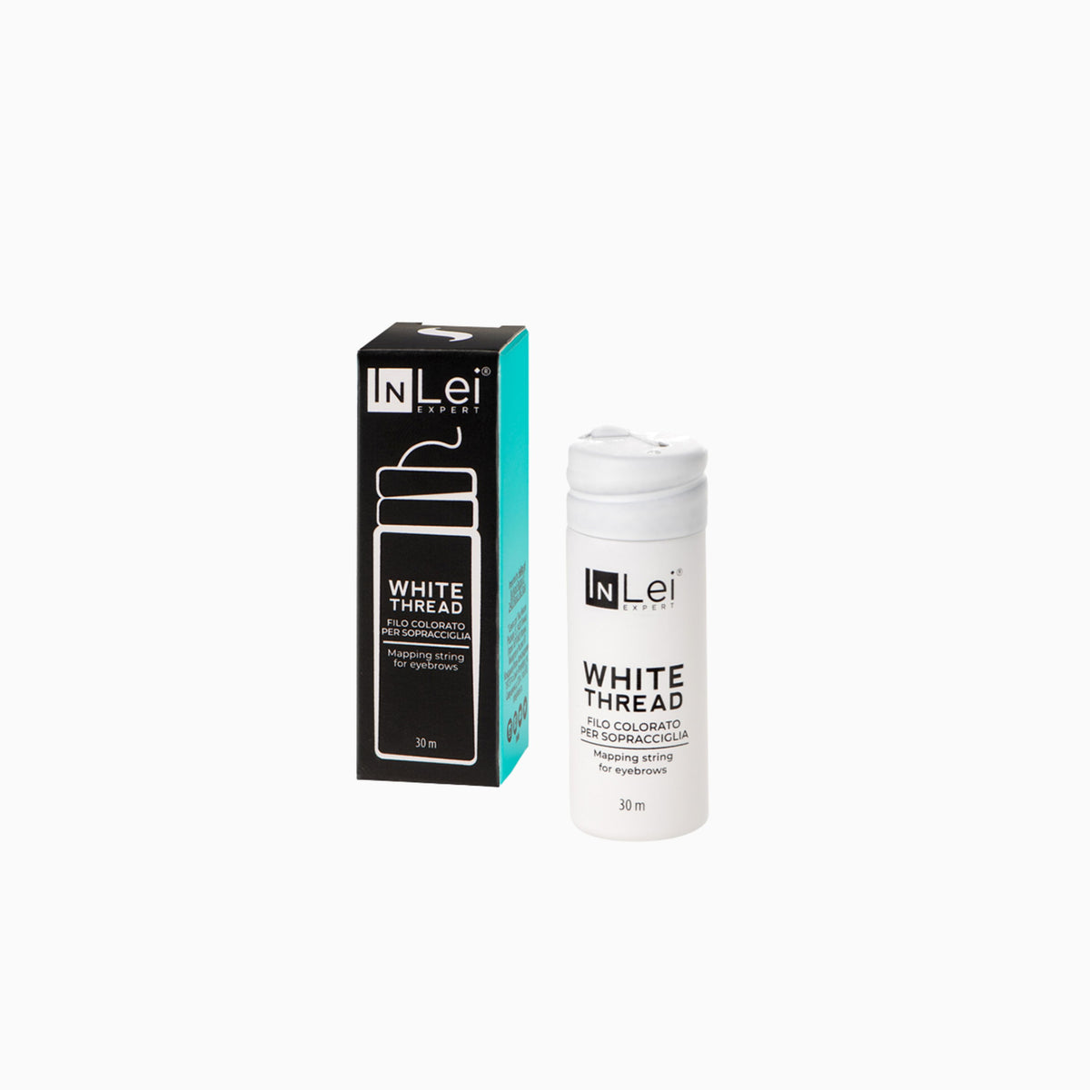 InLei White Thread eyebrow mapping string 30 m