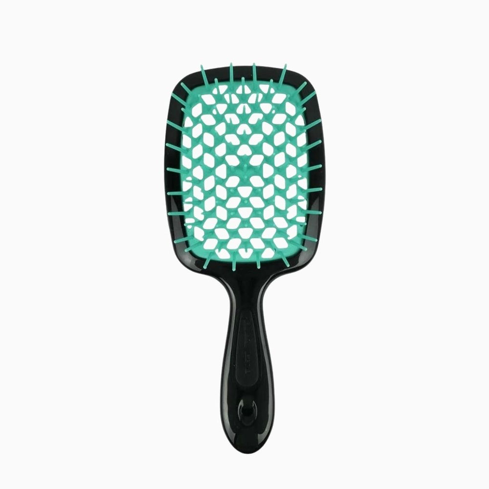 מברשת שיער Janeke Superbrush שחורה עם פתחי אוורור לייבוש מהיר