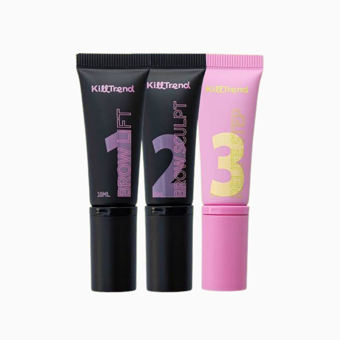 ערכת Killtrend Brow Lift שלבים 1 2 3 להרמת גבות