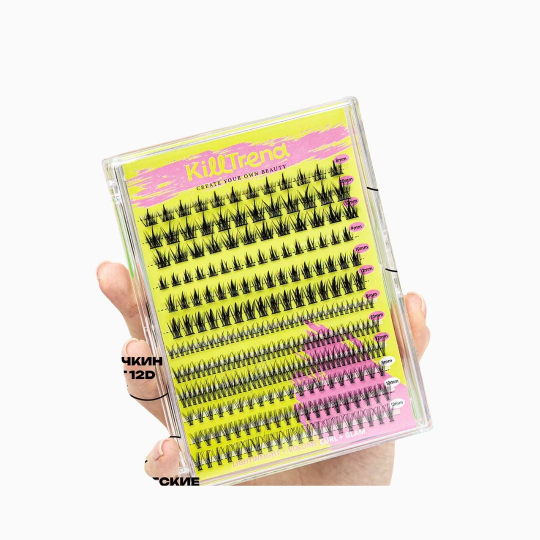 ריסים מוכנים KillTrend 12 שורות 268 פאנלים