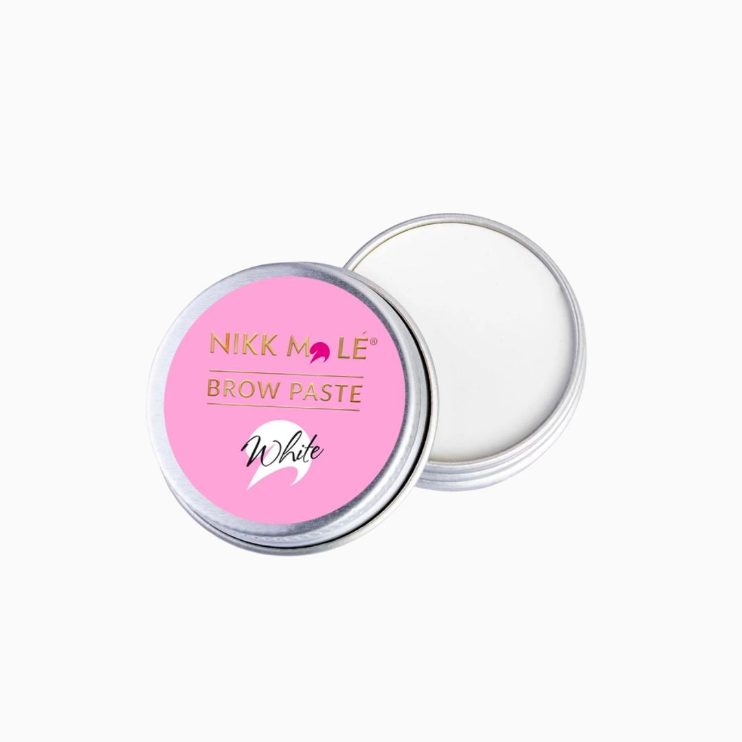 Nikk Mole Brow Paste White פסטה לבנה לסימון גבות