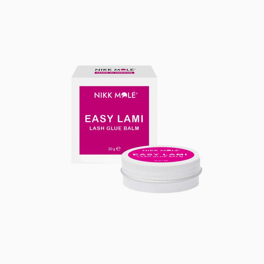 Nikk Mole Easy Lami Lash Glue Balm באלם דבק להרמת ריסים 20 גרם