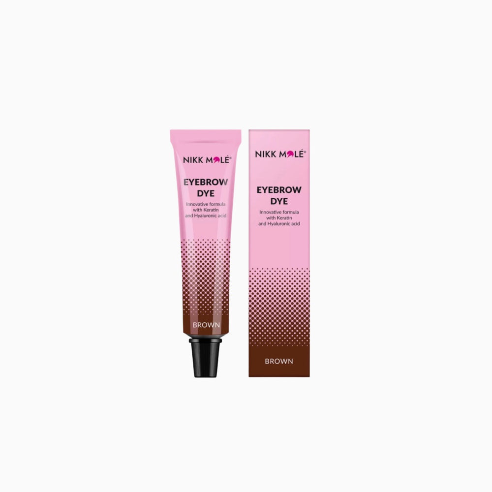 צבע לגבות Nikk Mole Brown חום מקצועי