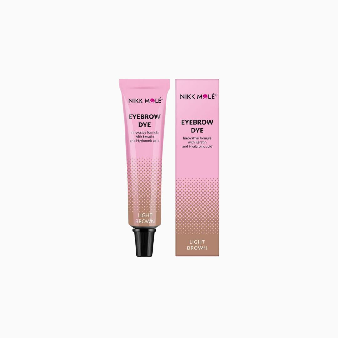 צבע לגבות Nikk Mole Light Brown חום בהיר מקצועי