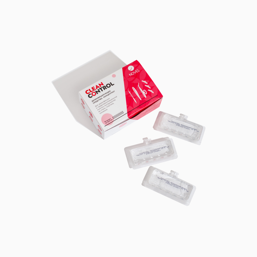 חומר חיטוי מרוכז Novel Clean Control להכנת תמיסת חיטוי מקצועית