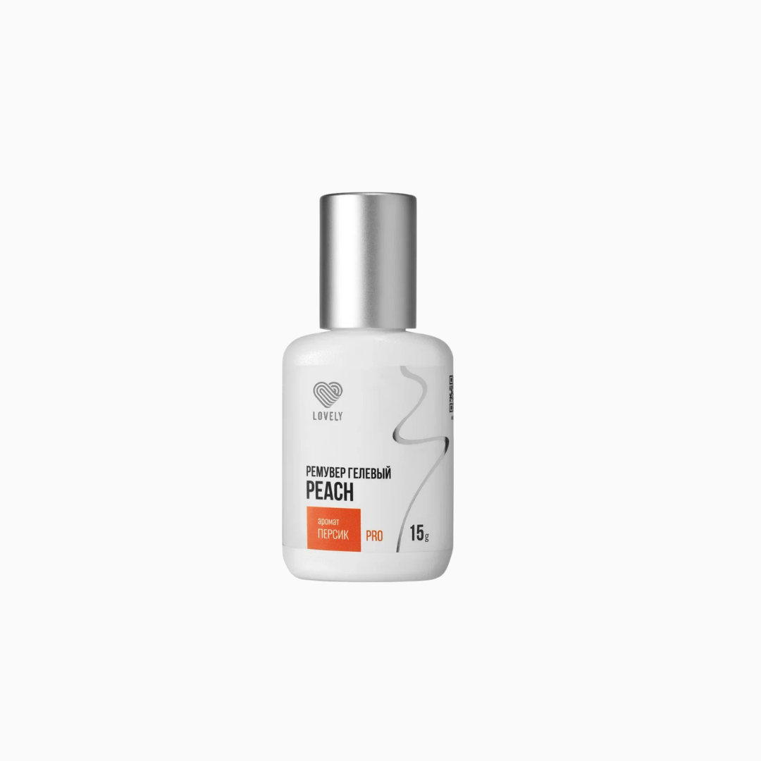 רימובר ג׳ל Lovely Peach להסרת ריסים 15 גרם