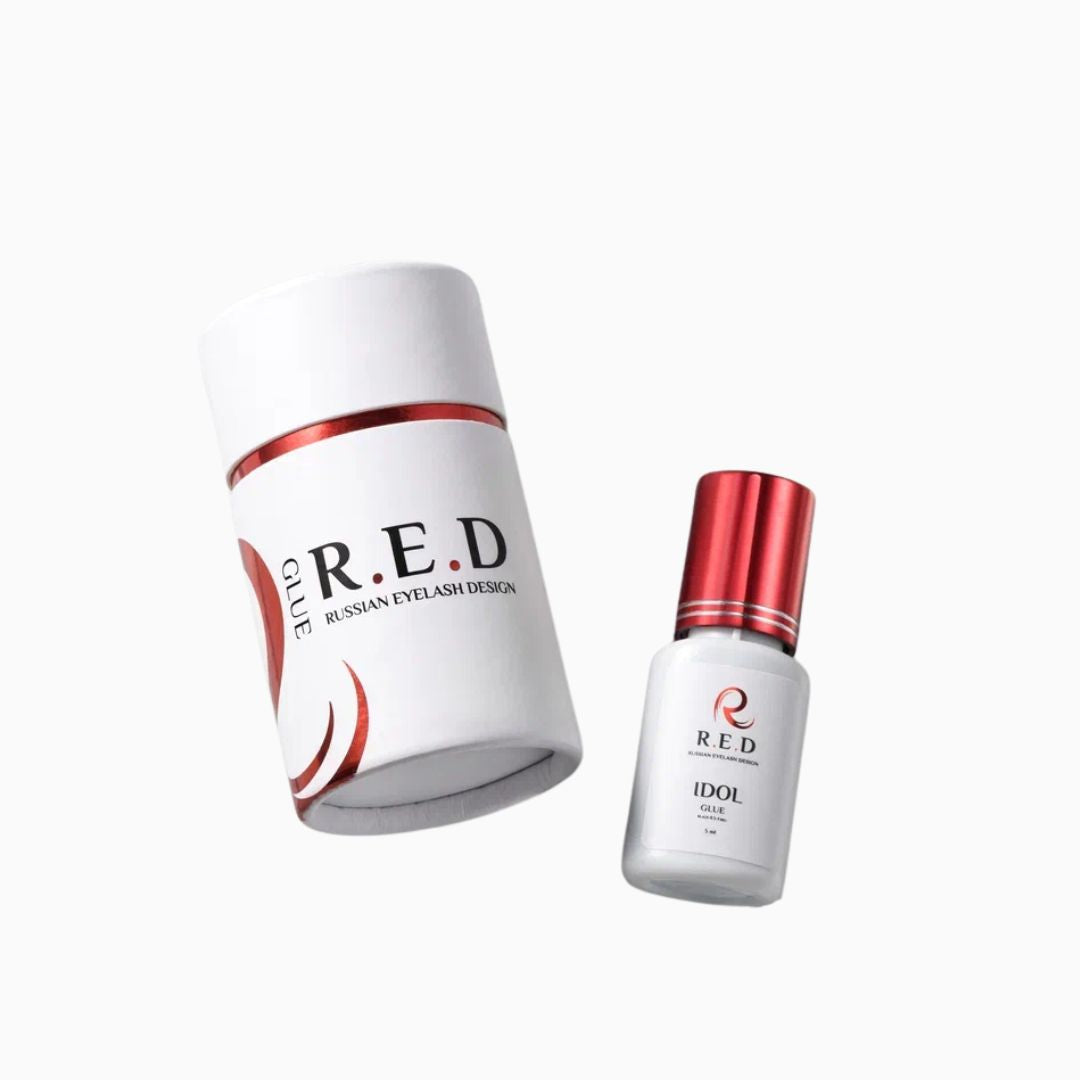 R.E.D Idol Glue 5ml professional eyelash extension adhesive with red cap