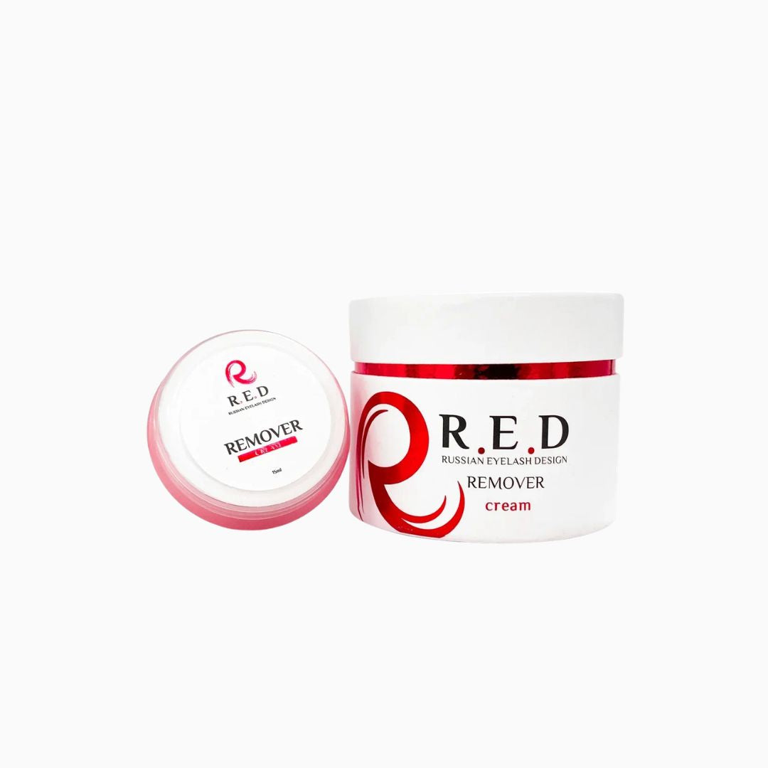 R.E.D Remover Cream 5ml מסיר קרמי מקצועי להסרת ריסים