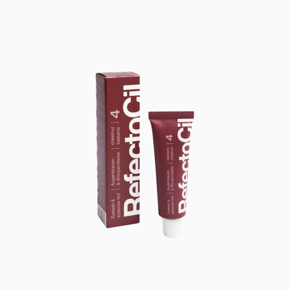 RefectoCil No.4 Chestnut צבע מקצועי לגבות ולריסים 15ml