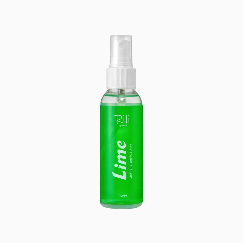 ספריי אנטי אלרגני Rili Lime להפחתת אדי דבק 100 מ״ל