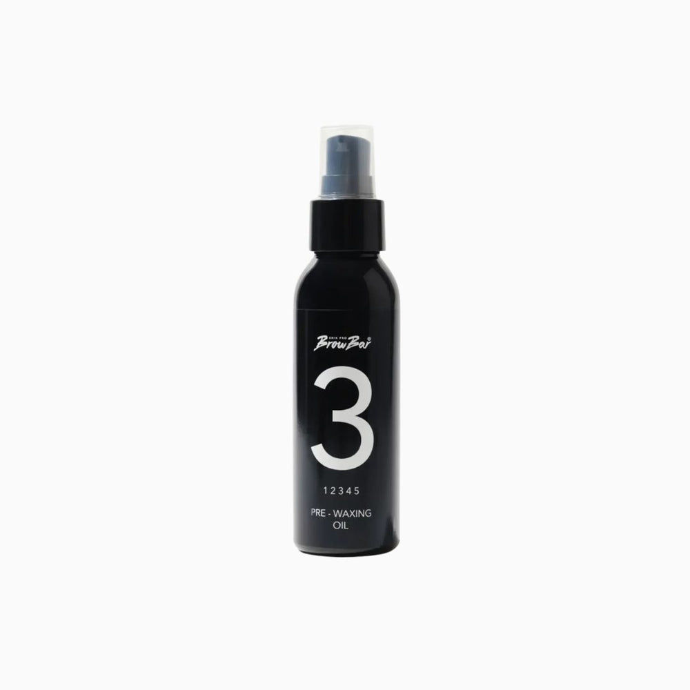 SHIK PRO Brow Bar Step 3 Pre-Waxing Oil בקבוק ספריי שחור