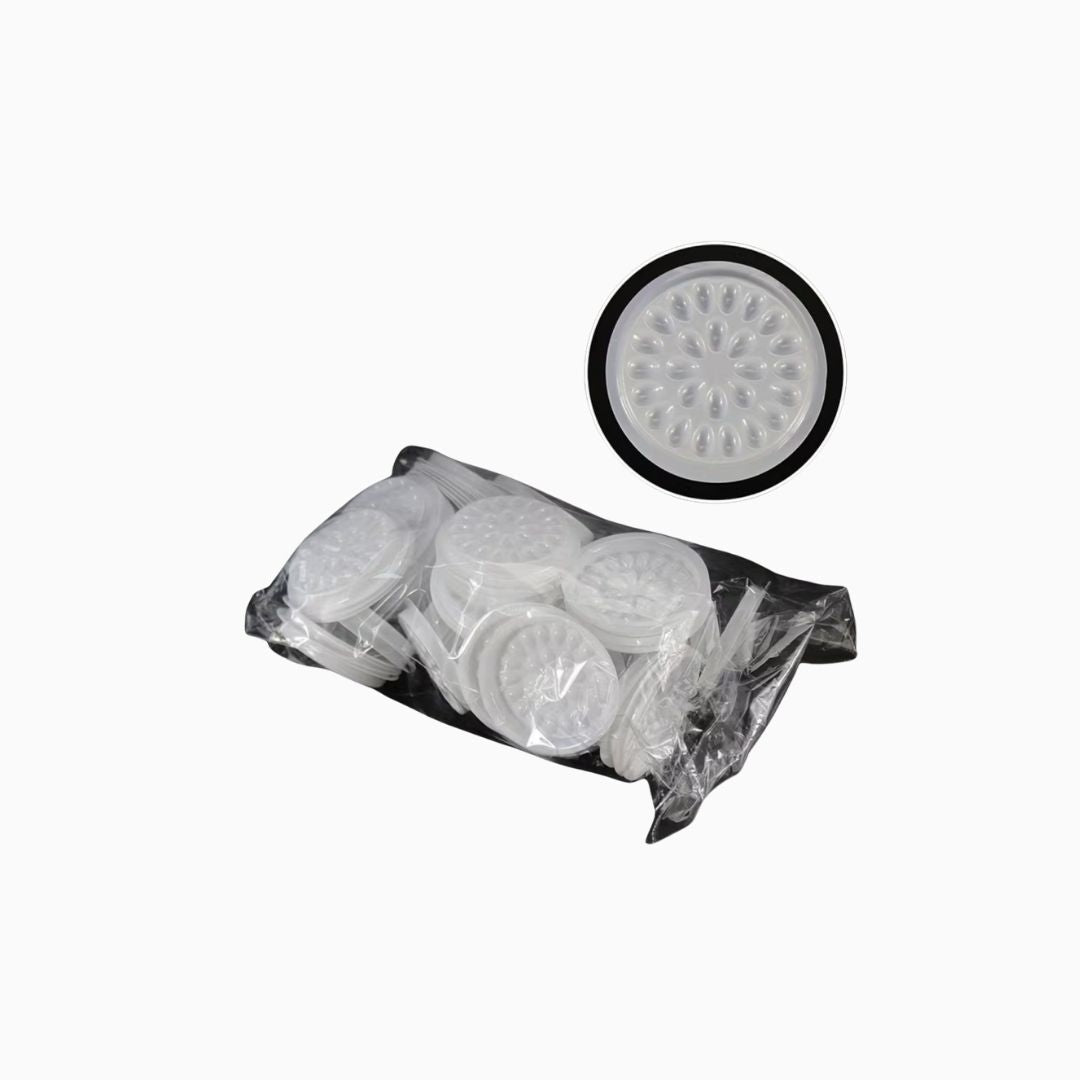 טבעות דבק לבנות להלחמת ריסים חד פעמיות