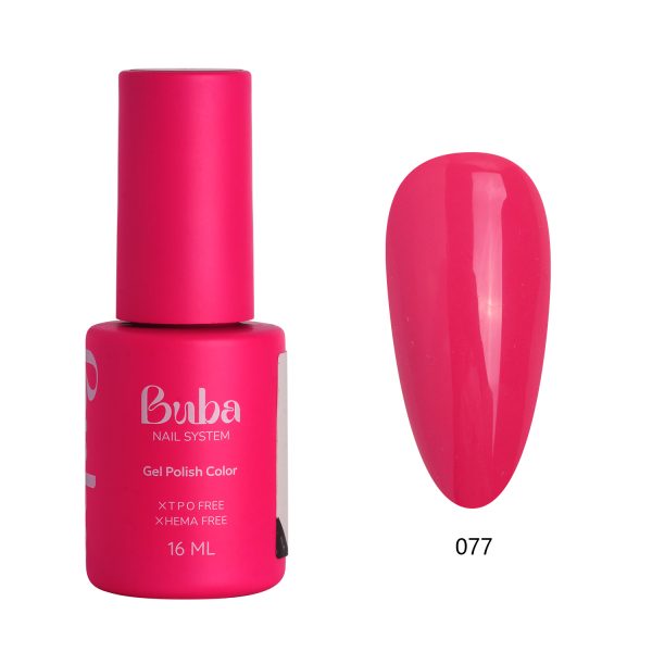 לק ג׳ל BUBA HEMA FREE גוון 077 16 מ״ל