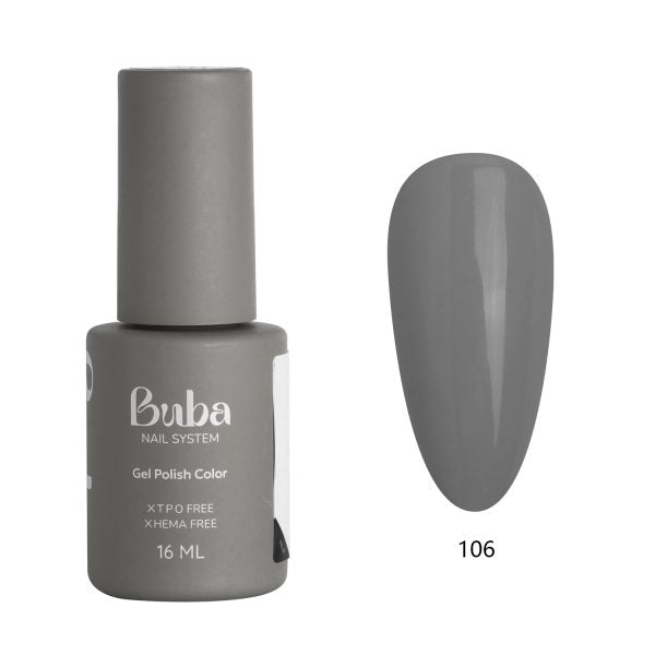 לק ג׳ל BUBA HEMA FREE גוון 106 16 מ״ל