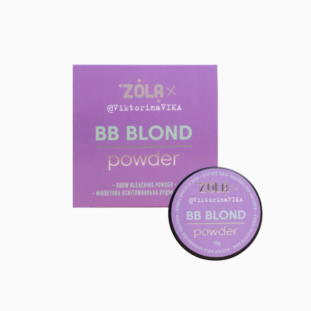 بودرة تفتيح الحواجب ZOLA BB Blond Powder – 10 غرام