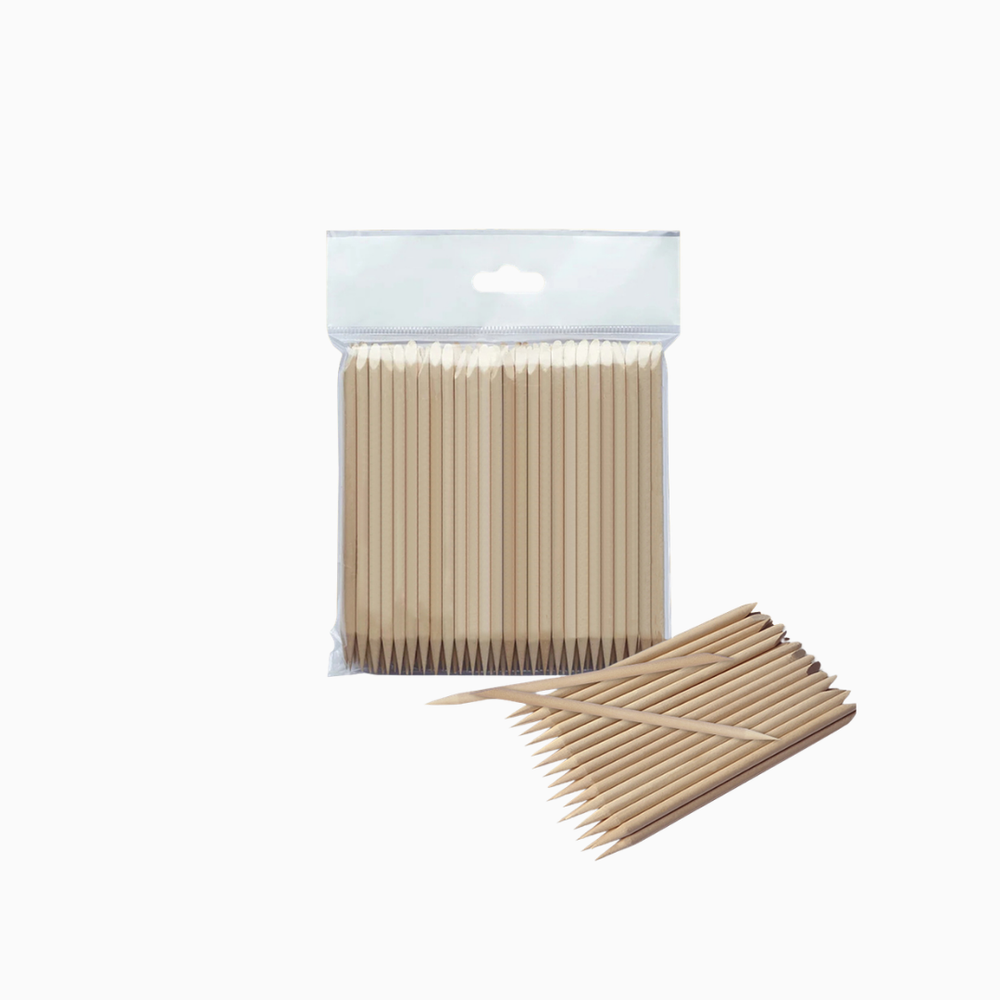 מקל כתום מעץ EXPERT | 110 מ״מ | 100 יח׳