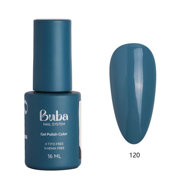 לק ג׳ל BUBA HEMA FREE גוון 120 16 מ״ל