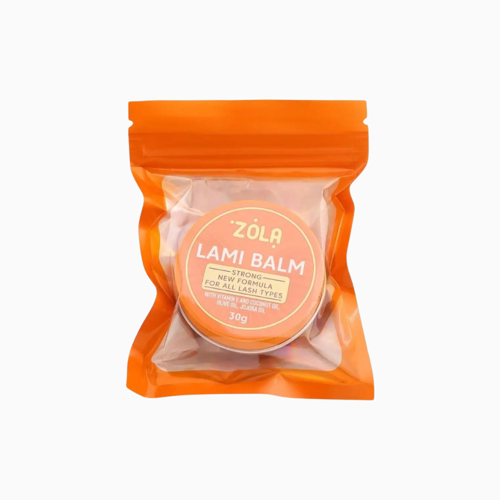 Профессиональный бальзам-клей Orange Balm Glue для ламинирования ресниц, 30 г