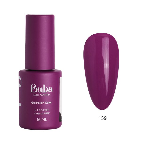 לק ג׳ל BUBA HEMA FREE גוון 159 16 מ״ל