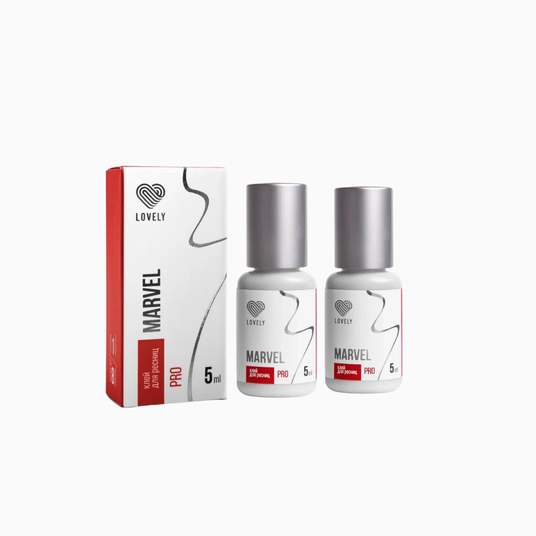 Marvel PRO | דבק להלחמת ריסים 5 מ״ל 2 יח׳