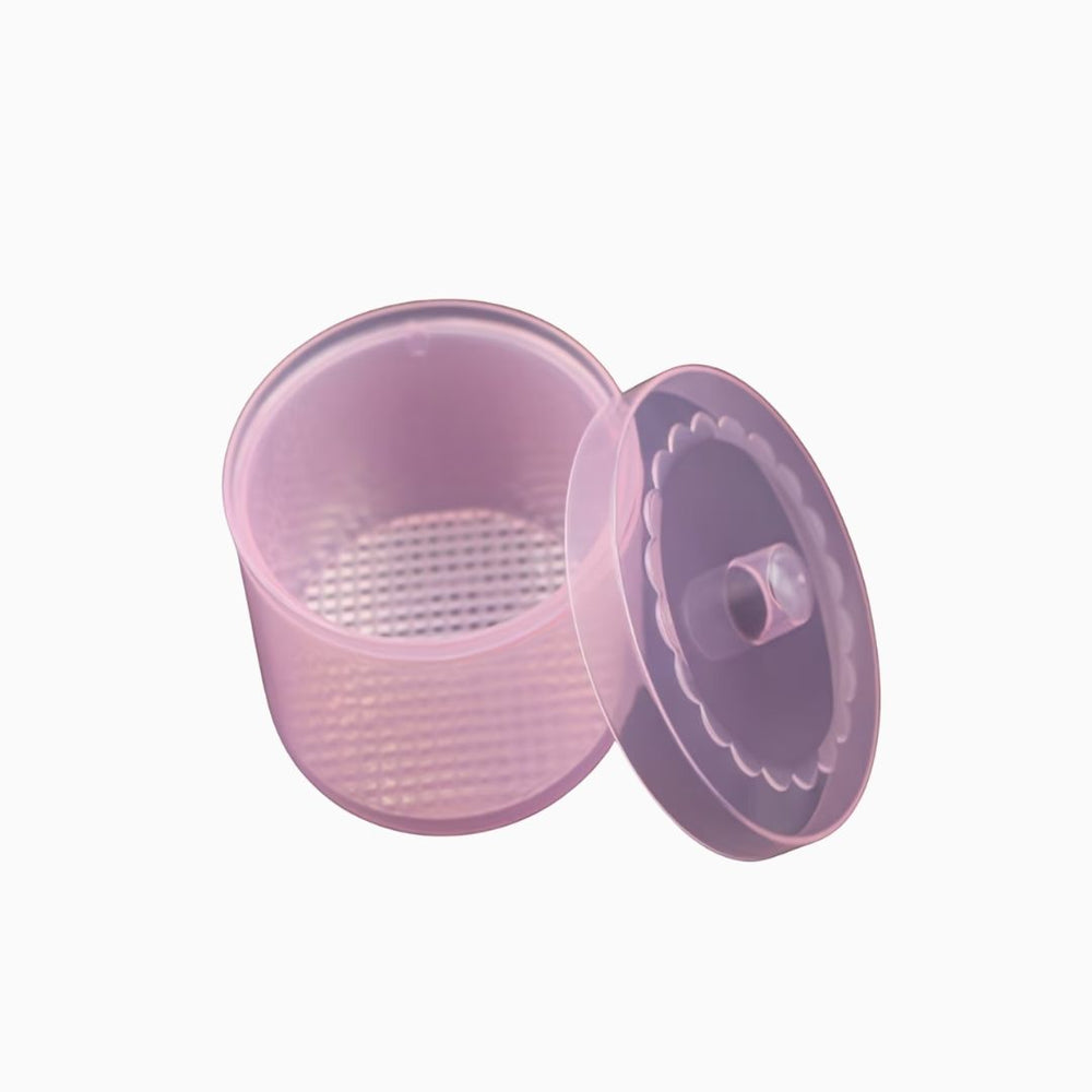 קופסה לחיטוי ושטיפת רולים להרמת ריסים | ורוד