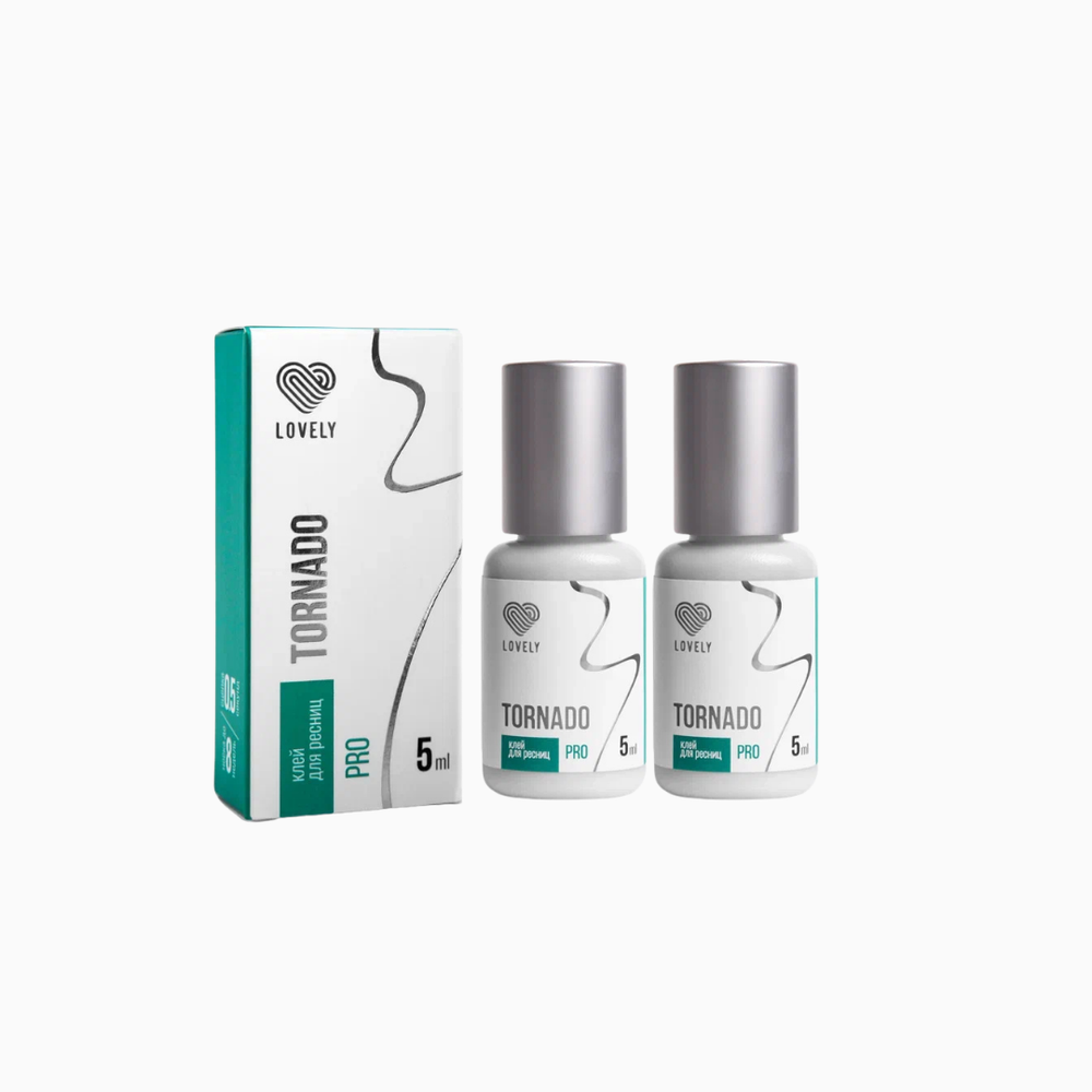 Tornado PRO | דבק להלחמת ריסים 5 מ״ל 2 יח׳