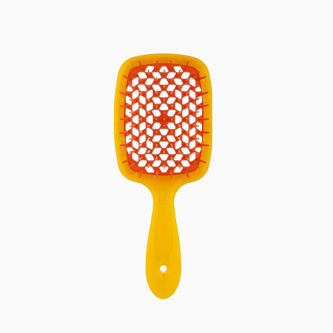 Superbrush Yellow with Orange | فرشاة للشعر